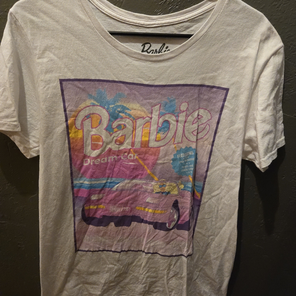 Barbie Dream Car T-Shirt - White